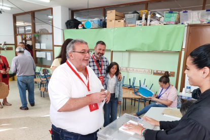 Manolo García, candidato socialista en Roquetas de Mar.