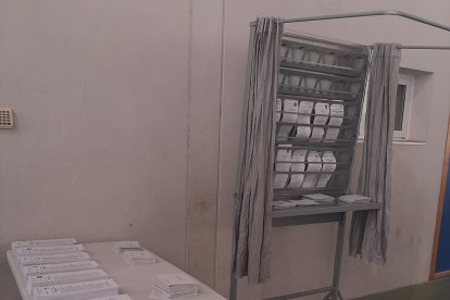 Todo listo para las votaciones.