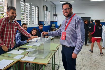 El candidato del PSOE en Tabernas, José Díaz.