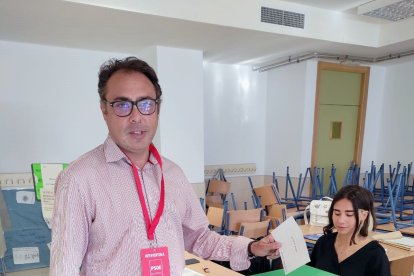 Antonio Galindo, candidato socialista en Huércal de Almería.