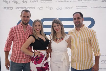 José Ángel Sánchez, Ines Cano, María Encarna Cano y Jorge Torres, de Securext.