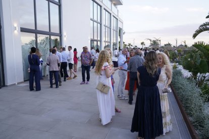 Ambiente en el evento.