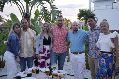 María Encarna, Jorge, Inés, José Ángel, de Securext; el comercial José Sevilla; José Antonio y Esther, de Academia Fénix.