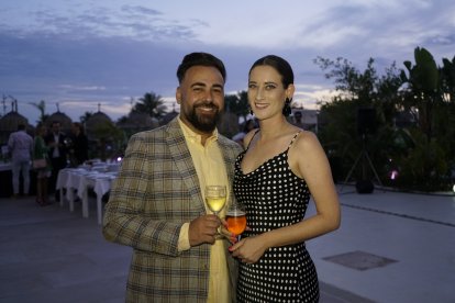 Ismael Durán y Lidia Herrera, de Ukelele Hawaii Food.