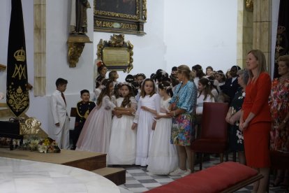 Eucaristía en honor a la Virgen de las Angustias.