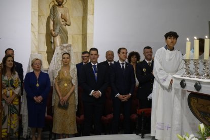 Eucaristía en honor a la Virgen de las Angustias.