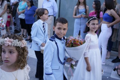 Procesión de la Patrona por el casco antiguo veratense.