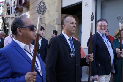 Procesión de la Patrona por el casco antiguo veratense.