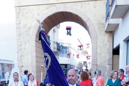 Procesión de la Patrona por el casco antiguo veratense.