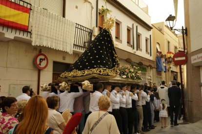 Procesión de la Patrona por el casco antiguo veratense.