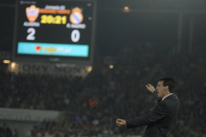 La noche más hermosa (2007-08) con el Almería 2 Real Madrid 0.