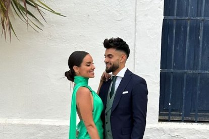 Arnau Puigmal y Rocío Simón acompañaron a sus amigos.