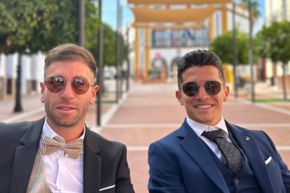 Embarba y Nieto, grandes amigos.