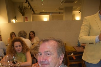 Francisco Pérez Ferrón, disfrutando de la velada.