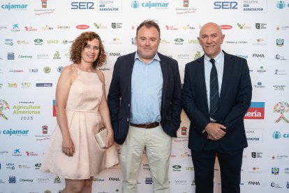 María José Daureo, Salva Moya y José Manuel Rodríguez.