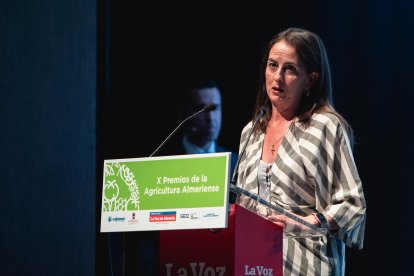 Discurso de la delegada de la Junta de Andalucía en Almería, Aránzazu Martín.