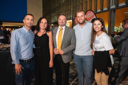 Juan Antonio Navarro, Miriam Ortuño, Juan Bautista López, Alfonso Jiménez y Nerea Gallardo.