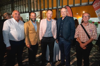 Antonio Fernández, Víctor Hernández Bru, Juan Pablo Maqueda, Paco Canet y José Luis Terrón.