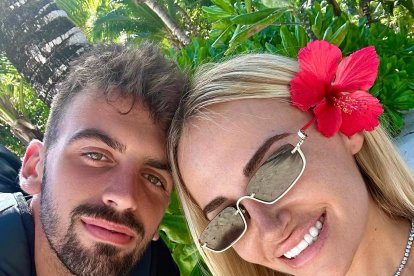 Álex Centelles y Nadia Boluda en las Seychelles.