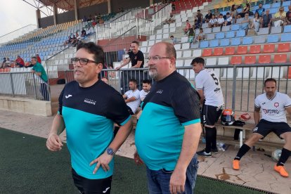 Cuerpo técnico del Grupo Control.