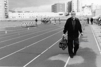 Tuvo que despedir a su amigo Maguregui, su día más triste.