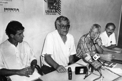 Hablaba claro a los seguidores del Poli Almería.