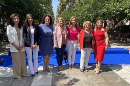 Aspirantes para ser diputadas o senadoras.