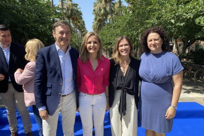 Los cuatro primeros en la lista al Congreso.