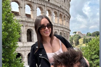 En el Coliseo de Roma, parada obligada para Arnau y Rocío.