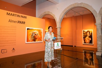 La gerente de la Agencia Andaluza de Instituciones Culturales, Almudena Bocanegra.