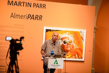 El director del Instituto Andaluz del Cine y la Fotografía, Juan María Rodríguez. 