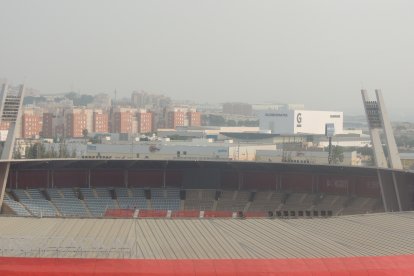 Medio Fondo Norte sin sillas azules.