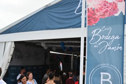 Caseta de La Bodega del Jamón en San Isidro.