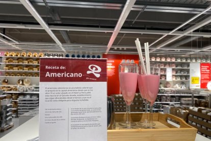 El \'americano almeriense\', presente en la tienda.