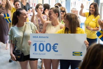 Primer día de Ikea en Almería.