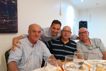 Guillermo Plaza, Sebastián Fernández, Rafael Romera ‘Fafi’ y Miguel París, los cuatro adoraban y querían a Francisco Pizán, un hombre de verdad.