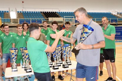 Felicidad en la familia verde por los éxitos de la cantera. 