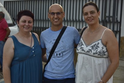 Toñibel Núñez, Diego Miguel Castro y Celia Bolea este sábado en El Recinto El Palmeral.
