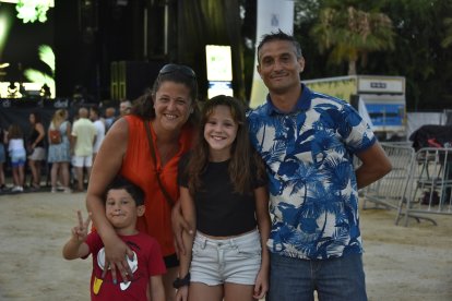 La familia Campo Hernángómez de Madrid han visitado Almería durante siete años en vacaciones