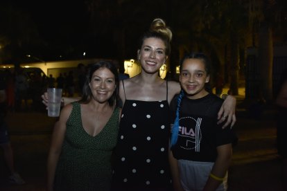 Cristina Calvo, Jessica Macho y Clara Vargas viajaron desde Madrid por primera vez a Vera