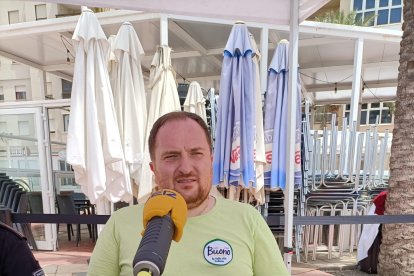 Responsable de la pizzería Buono Antonio Santacroce 