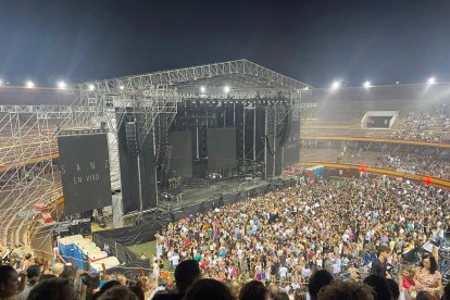 Actuó ante una Plaza de Toros abarrotada. Foto: Silvia Morillas
