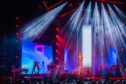 Alejandro Sanz regresaba a Roquetas para ofrecer un concierto de más de dos horas.