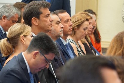 Los parlamentarios Manuel Guzmán, Julia Ibáñez, Juanjo Salvador y Juan Antonio Lorenzo.