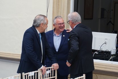 Fue una jornada de reencuentros entre diferentes autoridades.