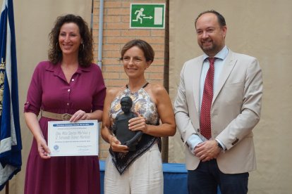 Mila Santos Martínez y Fernando Diánez Martínez han sido premiados por la obtención de tres patentes en 2021.