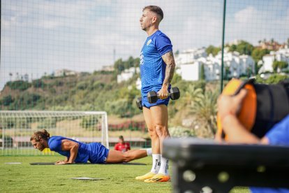 Adri Embarba lleva una pretemporada muy buena con el equipo.