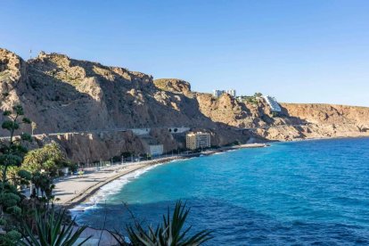 La Playa de El Palmer, perteneciente al término municipal de Enix.