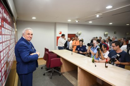 Alfonso García cerraba su larga etapa como presidente rojiblanco.