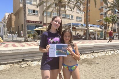 Rosa y Lucía han recibido un pack familiar para el Aquarium de Roquetas de Mar